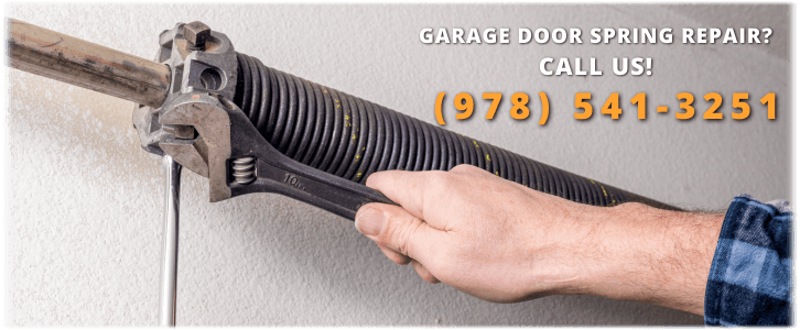 Broken Garage Door Spring Hudson MA